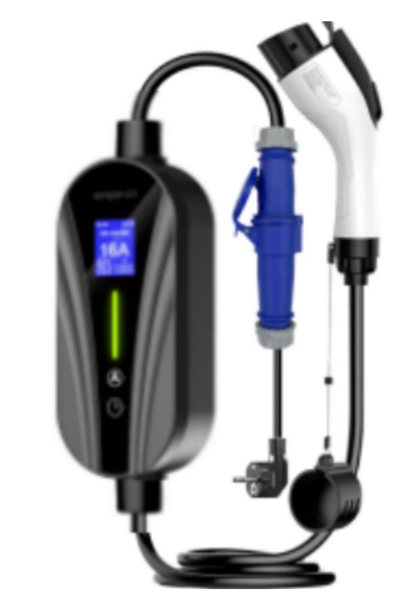[EV-YCL-PORT-07-NEMA] 7 kW GB/T portable charger with NEMA 14-50 fitting