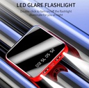 Power Bank 20000mAh Portable LED Mirror Back