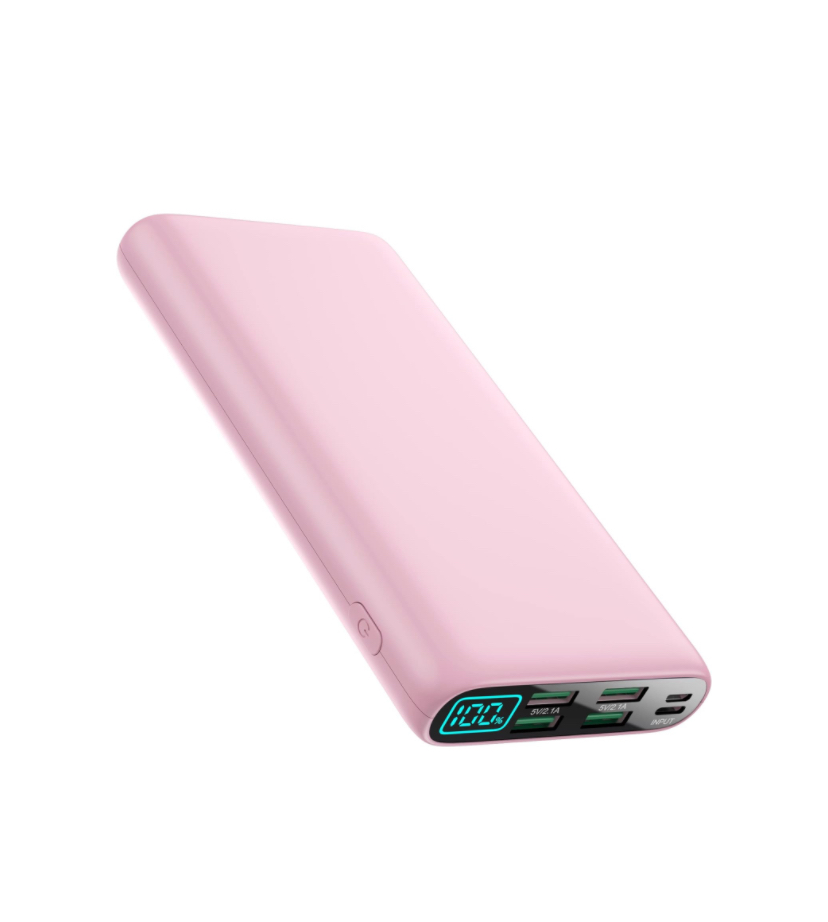 Portable Charger 38800mAh,LCD Display Power Bank,4 USB Outputs