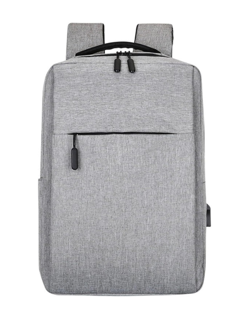 Travel Backpack Men: Grey 41x28x12cm