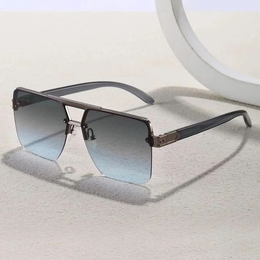 [sc2206145858389847] Men Top Bar Sunglasses - Grey